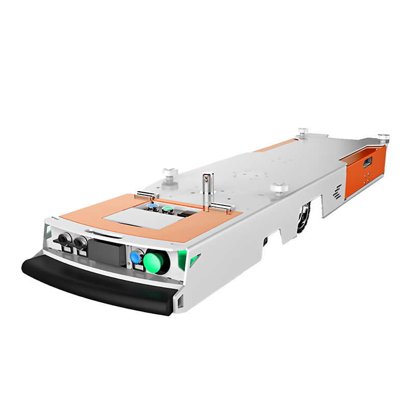 Ultra-low one-way latency traction AGV