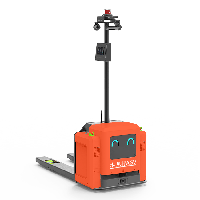 Tray-type unmanned forklift AGV vehicle