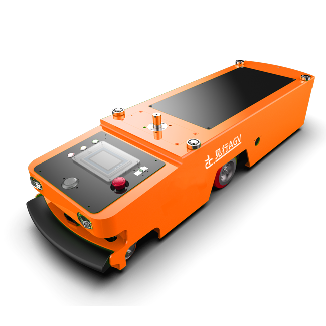 One-way latent traction AGV